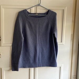 Womens blue sweater size large